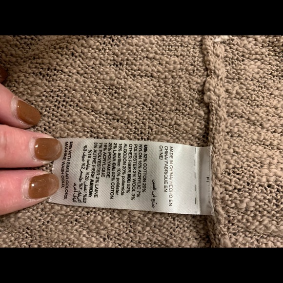 Chico’s Tunic Cardigan. Beautiful Pattern & Colors. Never Worn. Chico’s Sz 2 - Picture 6 of 10